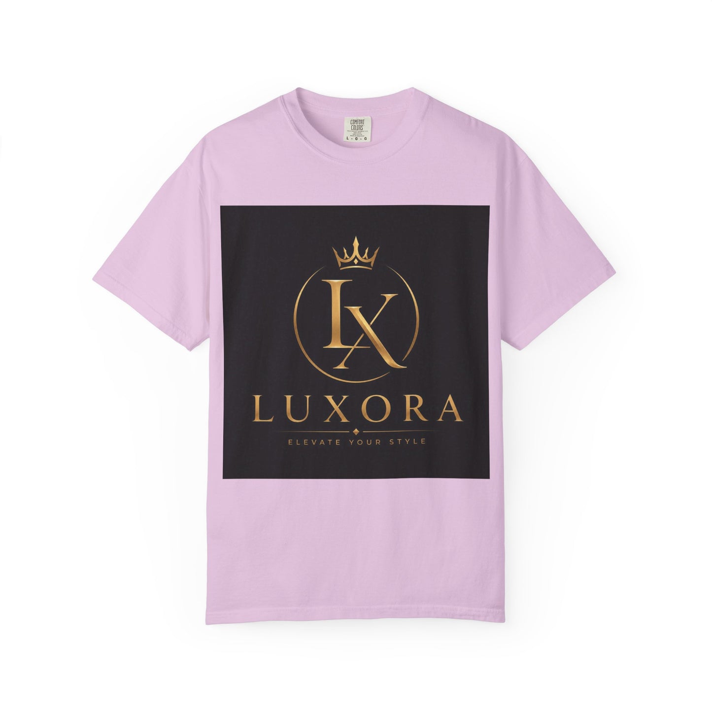Luxora Crown Logo T-Shirt — "Elegance Without Limits" Luxury Graphic Tee