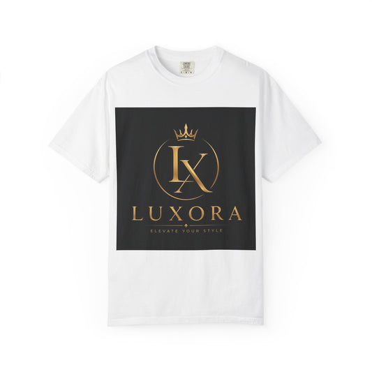 Luxora Crown Logo T-Shirt — "Elegance Without Limits" Luxury Graphic Tee