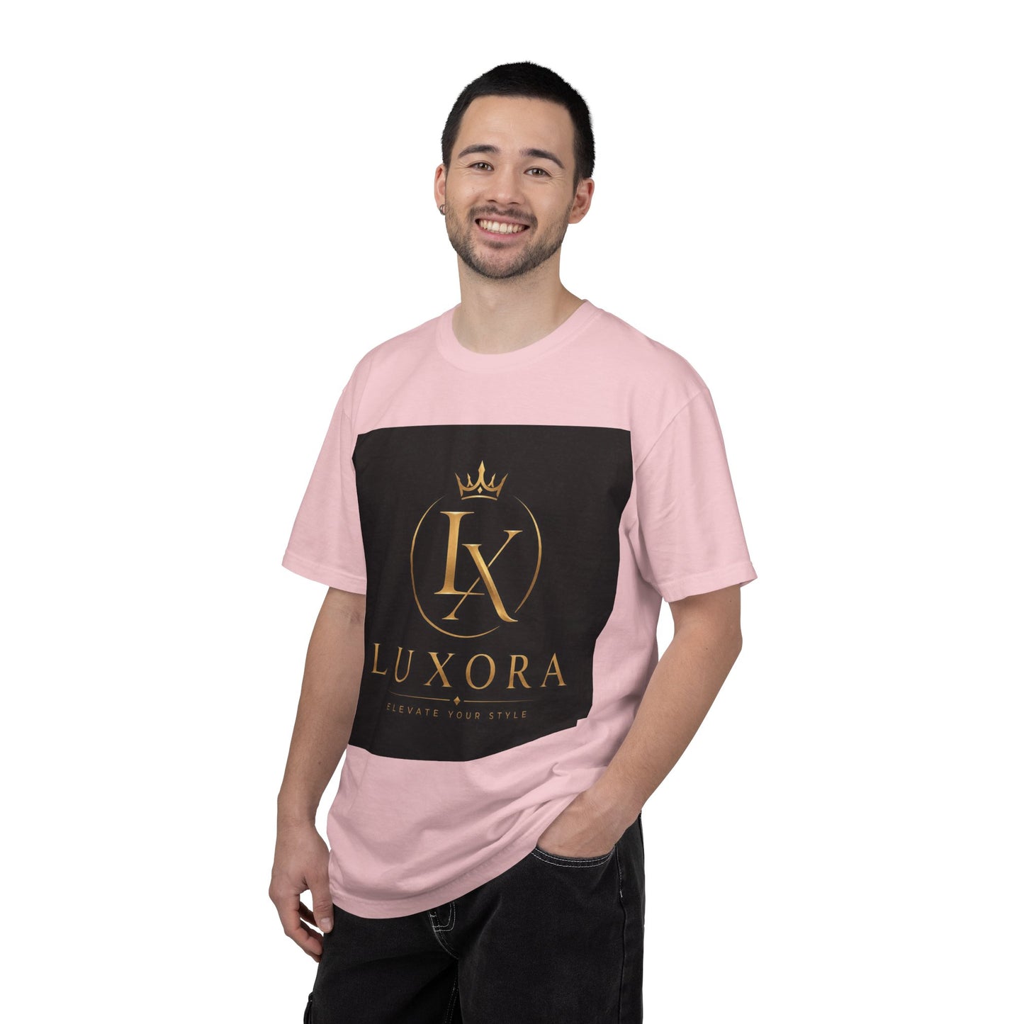 Luxora Crown Logo T-Shirt — "Elegance Without Limits" Luxury Graphic Tee