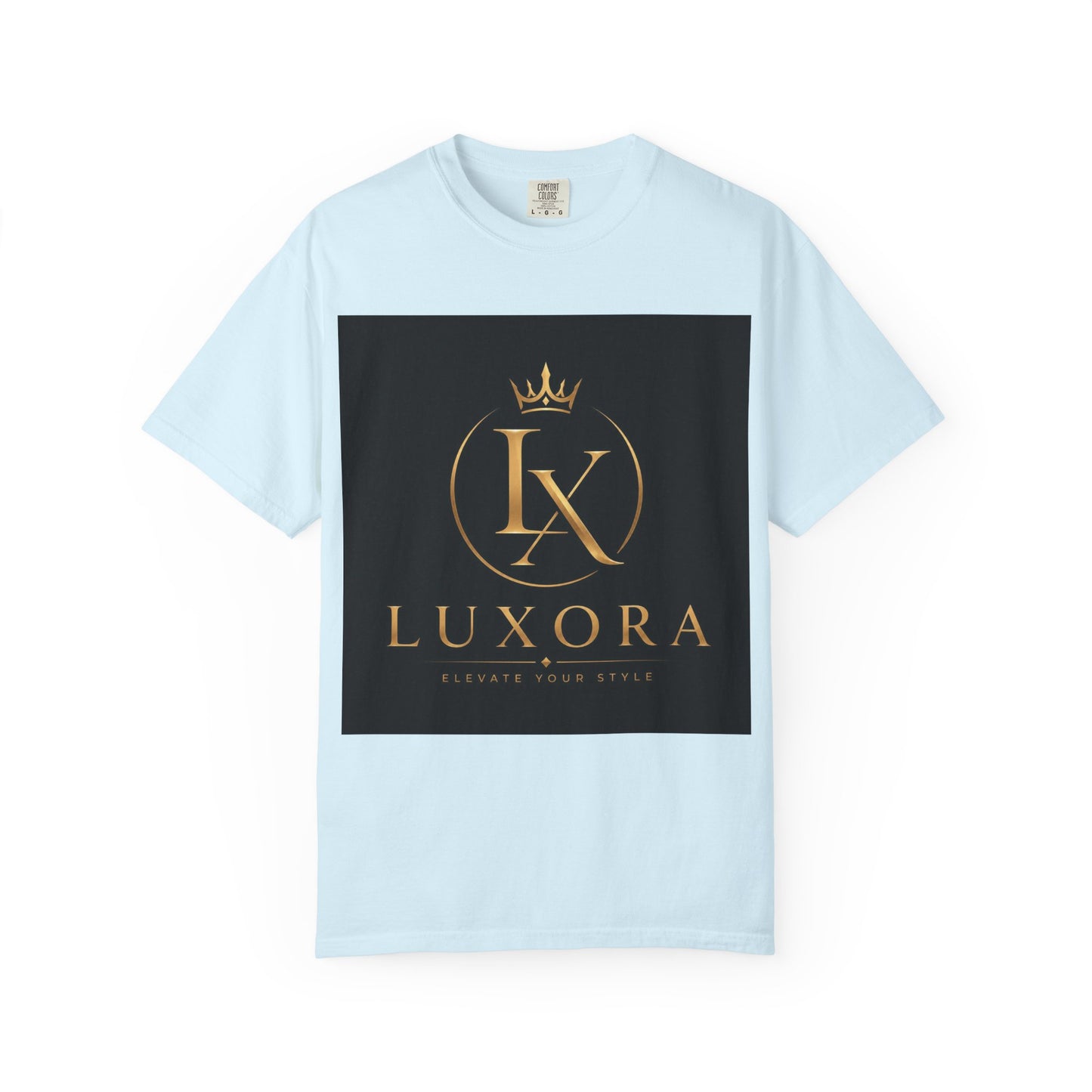Luxora Crown Logo T-Shirt — "Elegance Without Limits" Luxury Graphic Tee